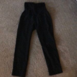 Maternity work pants. Ankle length